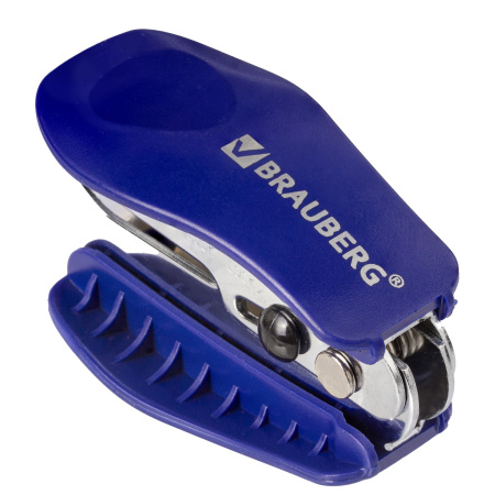 Антистеплер для скоб №10 и №24/6, BRAUBERG "METROPOLIS", с фиксатором, ассорти, 228745 - Антистеплеры