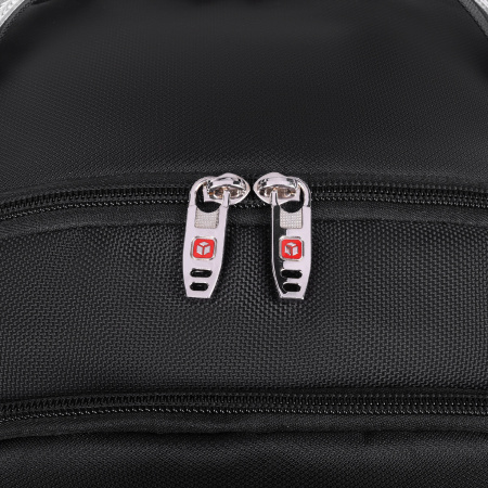 Рюкзак GERMANIUM UPGRADE Max, 3 отделения, отделение для ноутбука, USB-порт, UP-5, черный, 49х34х24 см, 271669 - Рюкзаки с отделением для ноутбука