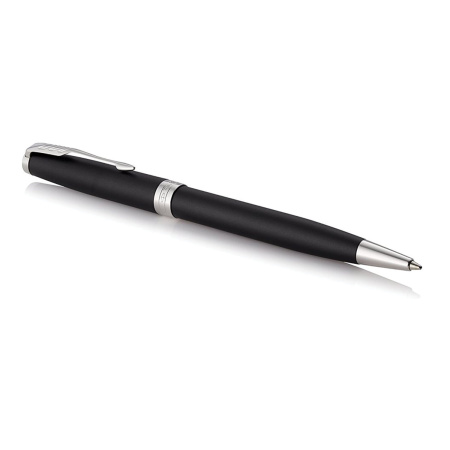 Ручка шариковая PARKER "Sonnet Core Matt Black CT", черный матовый лак, палладий, черная, 1931524 - Ручки шариковые подарочные