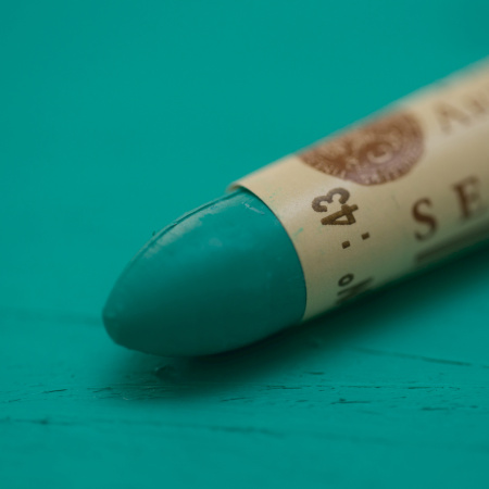 Sennelier Масляная пастель стандарт, 1 шт, кобальт зеленый светлый