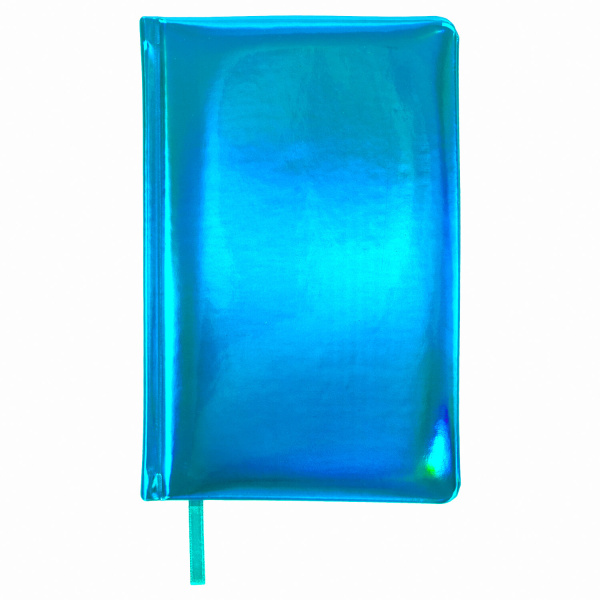 Ежедневник недатированный А5 138х213 мм BRAUBERG "Holiday" под кожу, 136 л., бирюзовый, 111866 - Ежедневники с покрытием "под кожу и ткань"