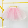 Юбка нарядная из фатина нежно-розовая - Юбки