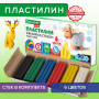 Пластилин мягкий восковой BRAUBERG KIDS, 6 цветов, 90 г, со стеком, 106493 - Пластилин