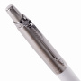 Ручка шариковая PARKER "Jotter Plastic CT", корпус белый, детали из нержавеющей стали, синяя, R0032930 - Ручки шариковые подарочные