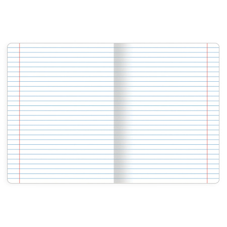 Тетрадь 18 л. BRAUBERG "КЛАССИКА NEW", линия, обложка картон, АССОРТИ (5 видов), 105700 - Тетради 12-24 листов