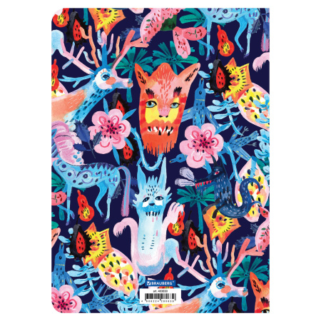 Тетради 60 л. в точку обложка SoftTouch, НАБОР 2 шт., бежевая бумага 70 г/м2, сшивка, B5 (179х250 мм), NIGHT/DAY, BRAUBERG, 403830 - Тетради более 60 листов