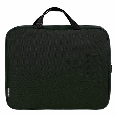 Папка на молнии с ручками BRAUBERG А4, 1 отделение, полиэстер, 80 мм, "Next level", 271483 - Папки-сумки с ручками