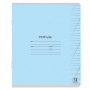 Тетрадь 12 л. ЮНЛАНДИЯ КЛАССИЧЕСКАЯ, косая линия, обложка картон, АССОРТИ 5 видов.105649 - Тетради 12-24 листов