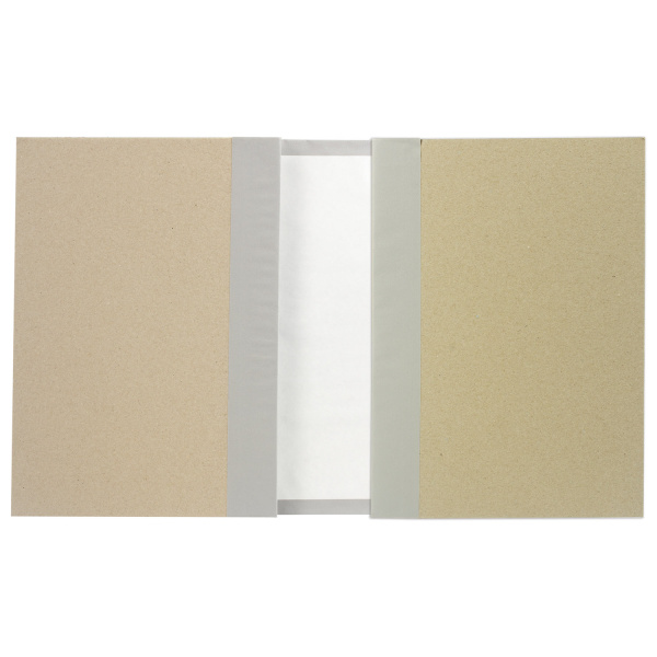 Папка архивная для переплета А4 (310х215 мм), 40 мм, без клапанов, переплетный картон/бумвинил - Папки архивные для переплета