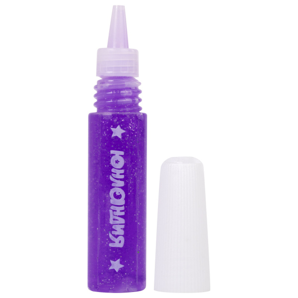 Гель с блестками ЮНЛАНДИЯ, для декора, поделок, DIY, творчества, оформления, 18 цветов ассорти по 6 мл, картонная упаковка, 662254 - Гель, гель-клей, краска для декорирования