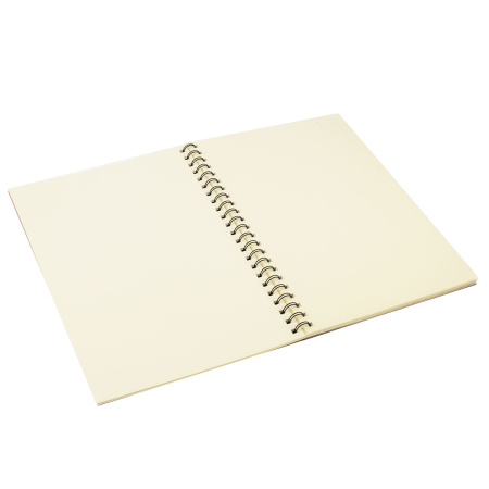 Скетчбук, слоновая кость 150 г/м2, 210х297 мм, 30 л., гребень, BRAUBERG ART CLASSIC, 128947 - Альбомы, скетчбуки и бумага для графики и эскизов
