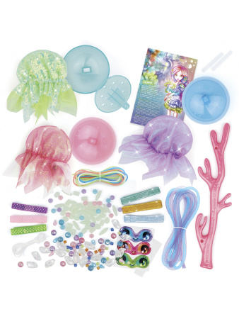Серия Coralia: Подарочный набор для творчества "Сверкающие медузы" - Наборы для декорирования