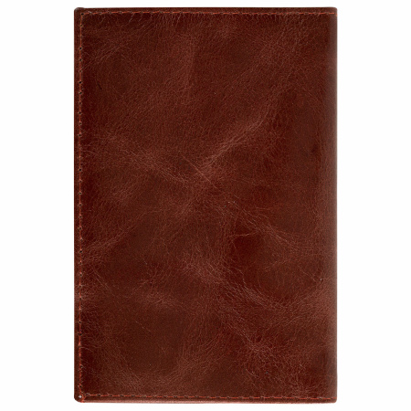 Обложка для паспорта натуральная кожа пулап, "Passport", кожаные карманы, коричневая, BRAUBERG, 238197 - Обложки для паспорта