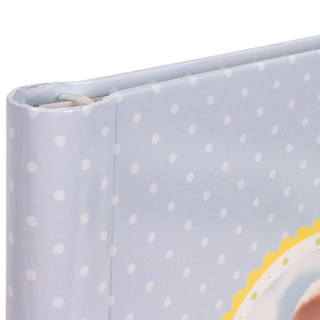 Фотоальбом BRAUBERG "Sweet Dreams" 20 магнитных листов, 23х28 см, спираль, голубой, 391149 - Фотоальбомы