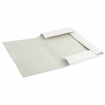 Папка для бумаг с завязками картонная ОФИСМАГ, гарантированная плотность 280 г/м2, до 200 листов, 124569 - Папки картонные с завязками