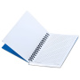 Блокнот МАЛЫЙ ФОРМАТ (105х145 мм) А6, 80 л., гребень сбоку, пластиковая обложка, клетка, BRAUBERG, "Офисный", 125399 - Блокноты