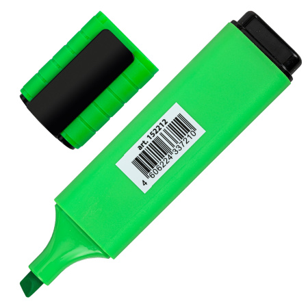 Текстовыделитель BRAUBERG "ORIGINAL NEON", ЗЕЛЕНЫЙ, линия письма 1-5 мм, 152212 - Текстовыделители