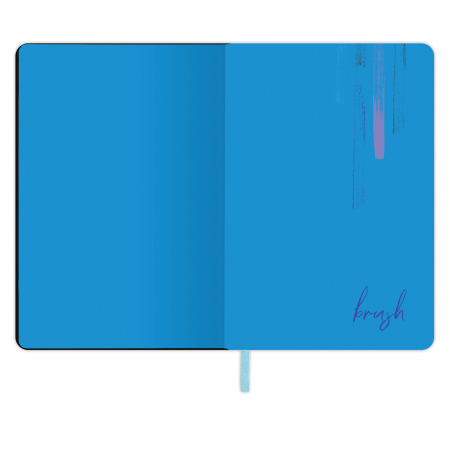 Блокнот А5 (143x210 мм), BRAUBERG VISTA "Expression", под кожу, гибкий, 80 л., 112082 - Бизнес-блокноты и бизнес-тетради