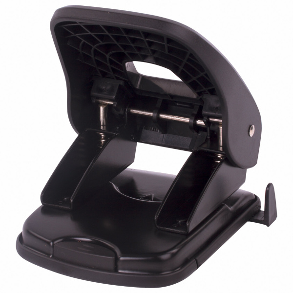 Дырокол ОФИСМАГ SUPER-40, до 40 листов, черный, 229696 - Дыроколы настольные