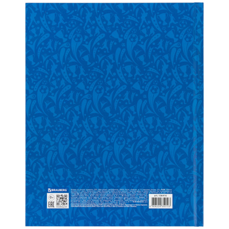 Дневник 5-11 класс 48 л., твердый, BRAUBERG, фольга, с подсказом, "Football", 106416 - Дневники для старших классов