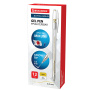 Ручка гелевая ЗОЛОТИСТАЯ BRAUBERG "EXTRA GOLD", корпус прозрачный, 0,5 мм, линия 0,35 мм, 143914 - Ручки гелевые неавтоматические