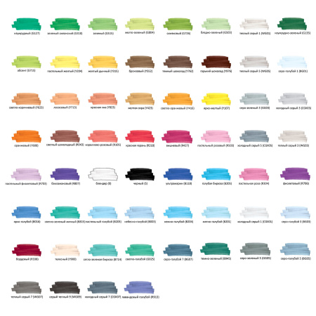 Маркеры для скетчинга двусторонние BRAUBERG ART CLASSIC, НАБОР 60 шт., пластиковый кейс, 152147 - Скетчмаркеры в наборах