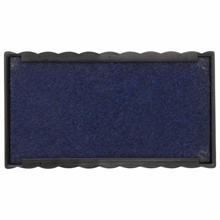 Подушка сменная STAFF (58х22 мм) для штампов "Printer 8053", синяя, 237428 - Подушки штемпельные сменные