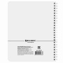 Тетрадь А5, 96 л., BRAUBERG, гребень, клетка, обложка картон, "INDAY", 400526 - Тетради более 60 листов