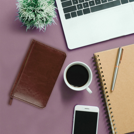 Еженедельник недатированный МАЛЫЙ ФОРМАТ 95х155 мм А6 BRAUBERG "Imperial" под кожу, 64 л., коричневый, 126185 - Еженедельники