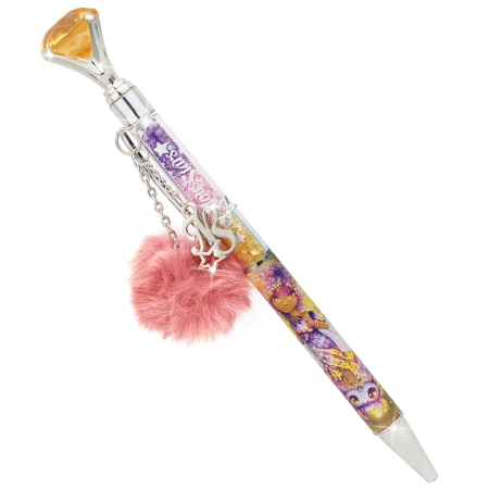Серия: Orelia. Ручка шариковая с помпоном и кристаллами