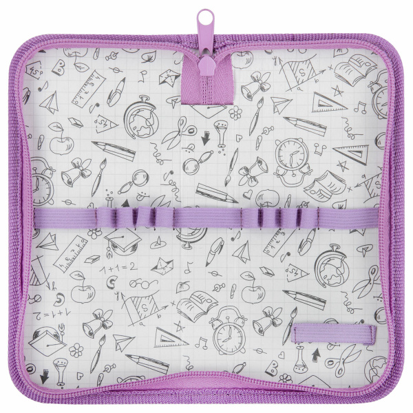 Пенал ПИФАГОР, 1 отделение, ламинированный картон, 19х9 см, "Animals", 271099 - Пеналы каркасные