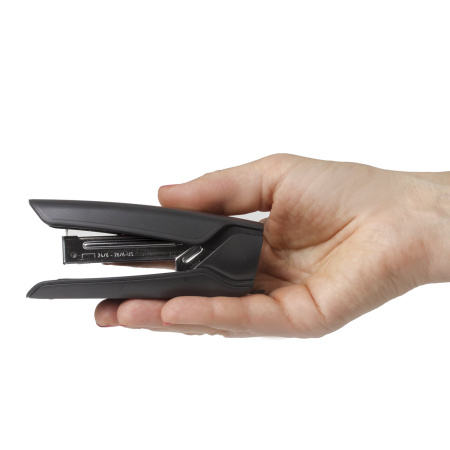 Степлер №24/6, 26/6 BRAUBERG "ULTRA", до 30 листов, с антистеплером, черный, 228756 - Степлеры настольные