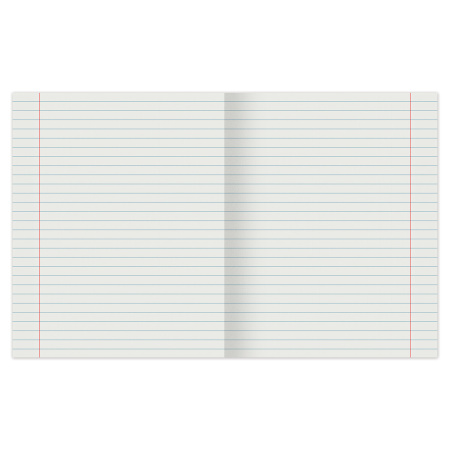 Тетрадь А5, 48 л., STAFF, скоба, линия, офсет №2 ЭКОНОМ, обложка картон, "КОНСТРУКТИВ", 402786 - Тетради 40-48 листов