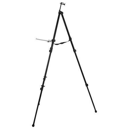 Мольберт-тренога металлический переносной, телескопический, 122х195х100 см, чехол, BRAUBERG ART, 192267 - Мольберты