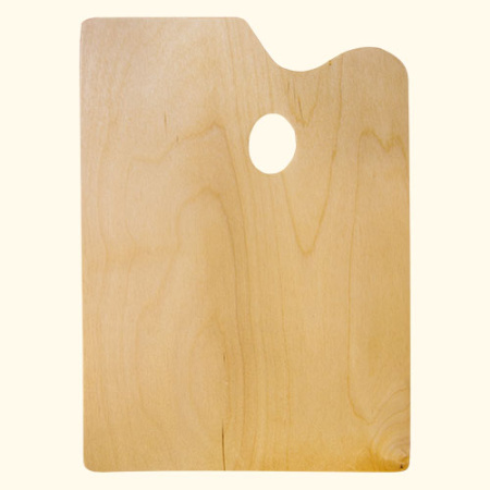 Палитра прямоугольная малая 20*30*0,3 см