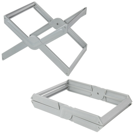 Подставка для подвесных папок STAFF, до 50 папок А4 / Foolscap, 406х307х290 мм, серая, 270939 - Подставки для подвесных папок