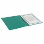 Папка с боковым металлическим прижимом STAFF, зеленая, до 100 листов, 0,5 мм, 229235 - Папки с прижимом