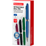 Ручка шариковая автоматическая BRAUBERG "Diplomat", СИНЯЯ, корпус ассорти, узел 0,7 мм, линия письма 0,35 мм, 141007 - Ручки шариковые автоматические