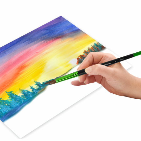 Кисть из ворса пони № 8, BRAUBERG PREMIUM, 200987 - Кисти для рисования