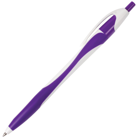 Ручка шариковая автоматическая BRAUBERG "Caribbean", СИНЯЯ, корпус ассорти, узел 0,7 мм, линия письма 0,35 мм, 141159 - Ручки шариковые автоматические