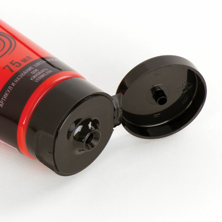 Краска акриловая художественная BRAUBERG ART CLASSIC, туба 75мл, КИНОВАРЬ, 191081 - Акриловые краски художественные поштучно