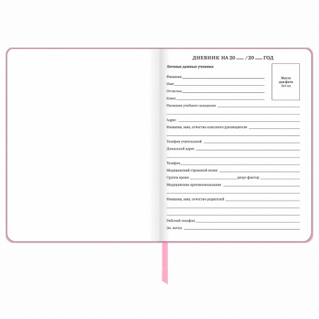 Дневник 1-11 класс 48 л., кожзам (твердая), печать, глиттер, ЮНЛАНДИЯ, "КОШЕЧКА", 105940 - Дневники универсальные