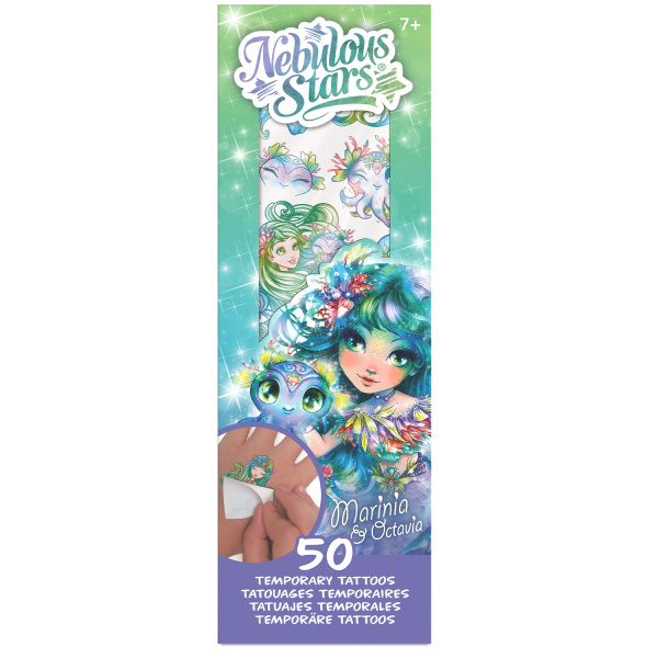 Серия Space: Набор для творчества - временные татуировки (3 листа) - Татуировки