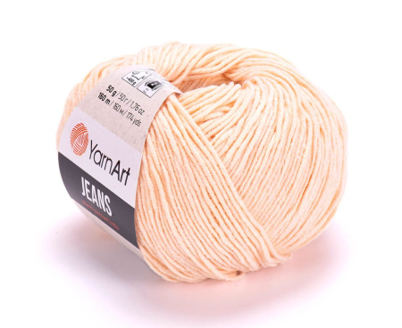 Пряжа YarnArt Jeans №73 (светлый персик)