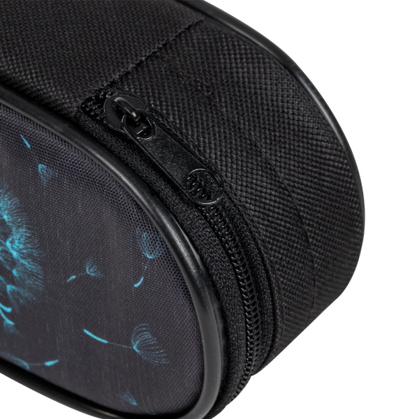 Пенал-футляр BRAUBERG, 1 отделение, полиэстер, органайзер, 21х9х5 см, "Dandelions", 271032 - Пеналы мягкие