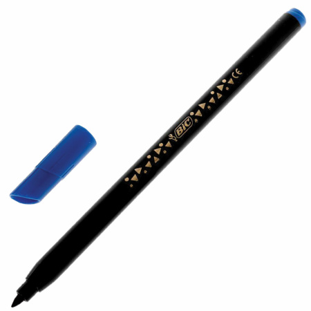 Фломастеры BIC "Intensity", 12 ЦВЕТОВ, вентилируемый колпачок, европодвес, 978004 - Фломастеры классические