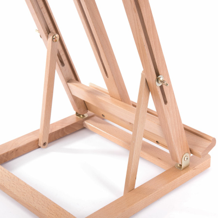 Мольберт настольный из бука, 27,5х97х32 см, высота холста 56 см, BRAUBERG ART CLASSIC, 192269 - Мольберты