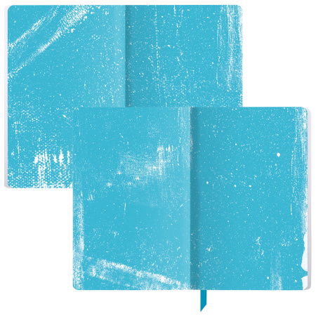 Ежедневник недатированный А5 (138х213 мм), BRAUBERG VISTA, под кожу, гибкий, 136 л., "Calligraphy", 112040 - Ежедневники с покрытием "под кожу и ткань"