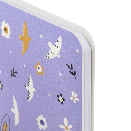 Дневник 1-4 класс 48 л., кожзам (гибкая), печать, фольга, ЮНЛАНДИЯ, "Ёжики", 106217 - Дневники для младших классов