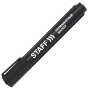Маркер перманентный STAFF Basic PM-733, ЧЕРНЫЙ, круглый наконечник 2,5 мм, 150733 - Маркеры перманентные